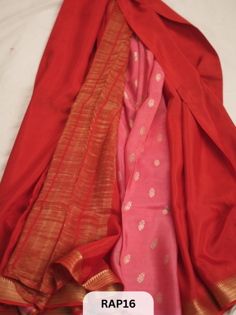 SEMI MYSORE CREPESILK SAREE