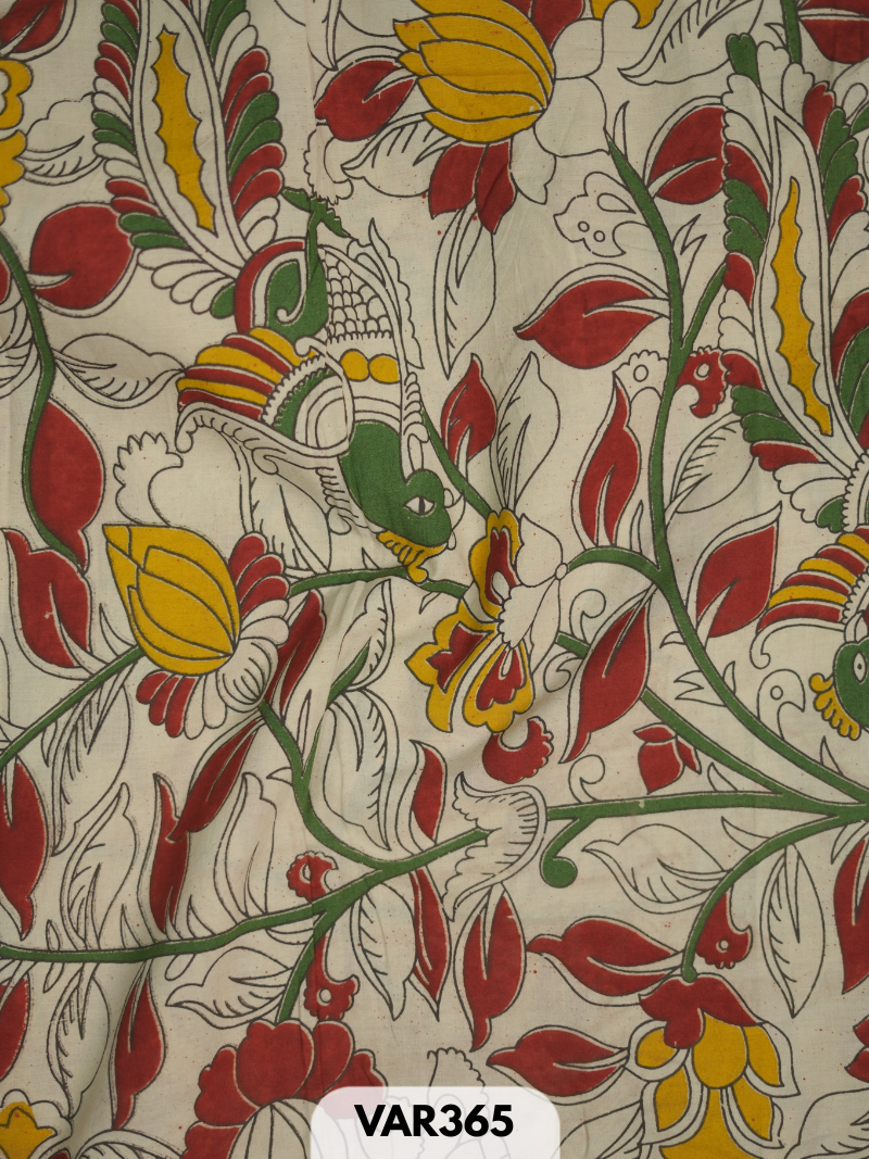 KALAMKARI FABRIC - 1 MTR