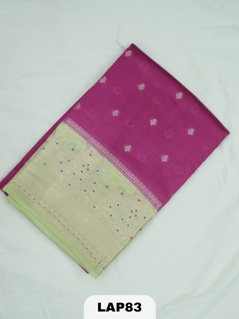 Banaras kora dupion silk saree