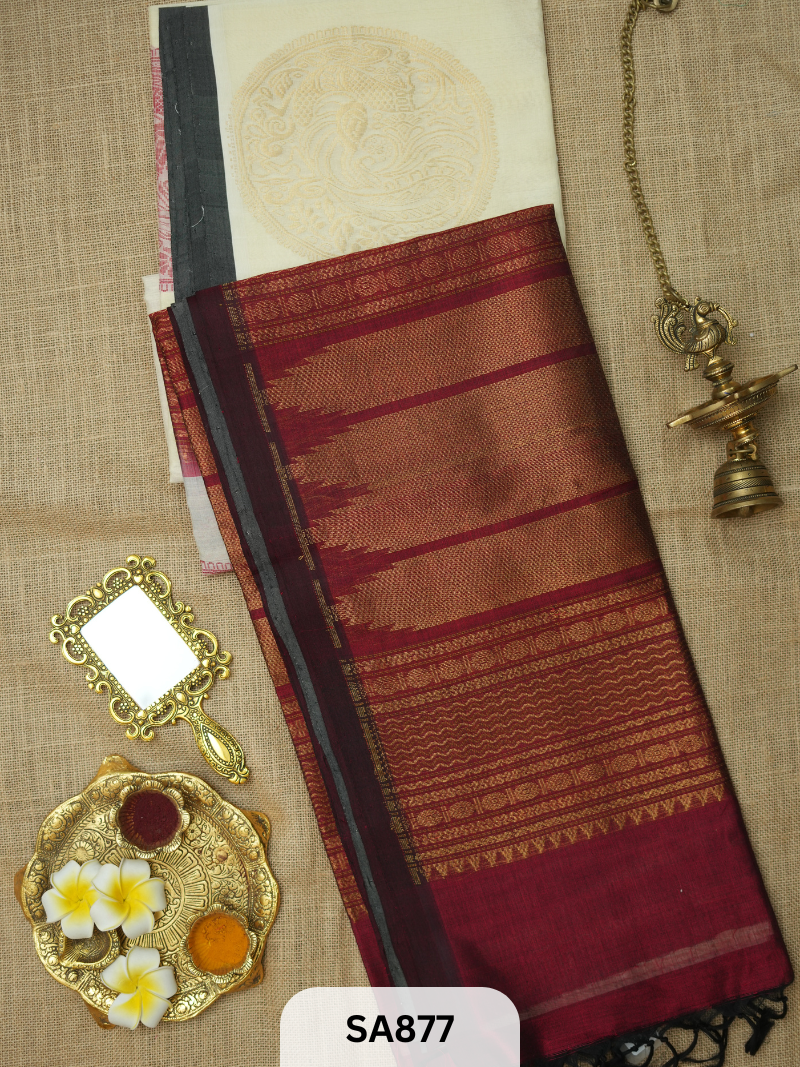 PURE HANDLOOM SILK COTTON SAREE