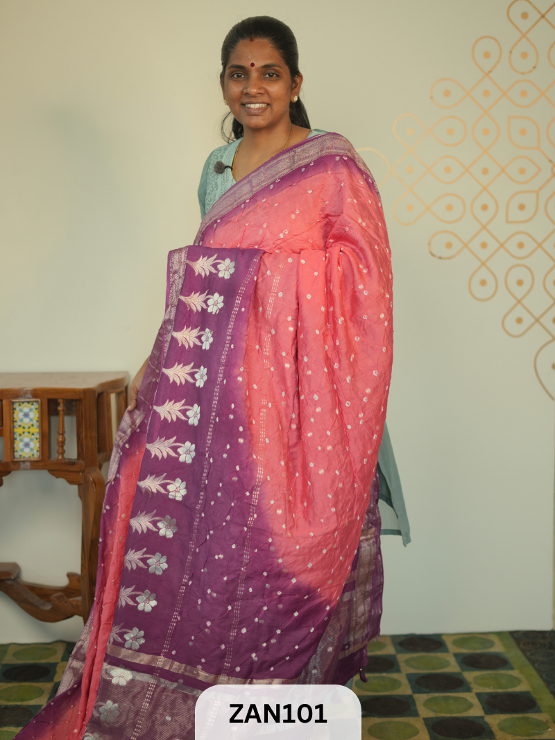 BANARASI BANDHINI TIE AND DYE