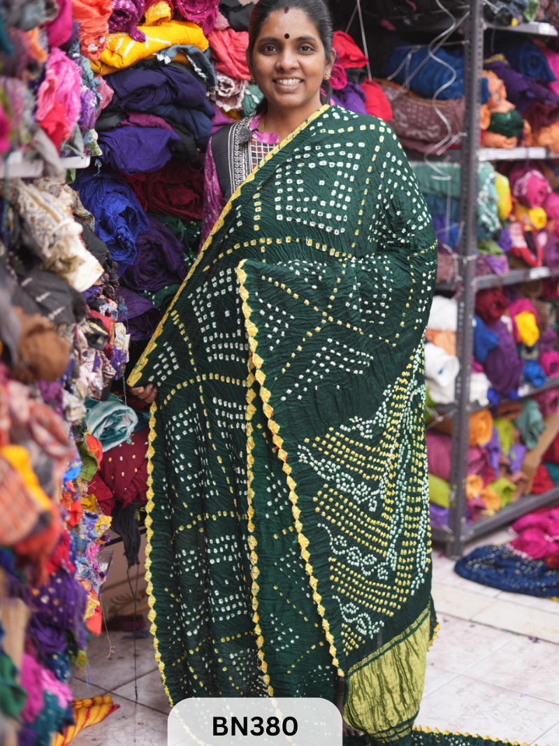 SEMI TISSUE AAMBADAL SAREE WITH LAGDI PATTA