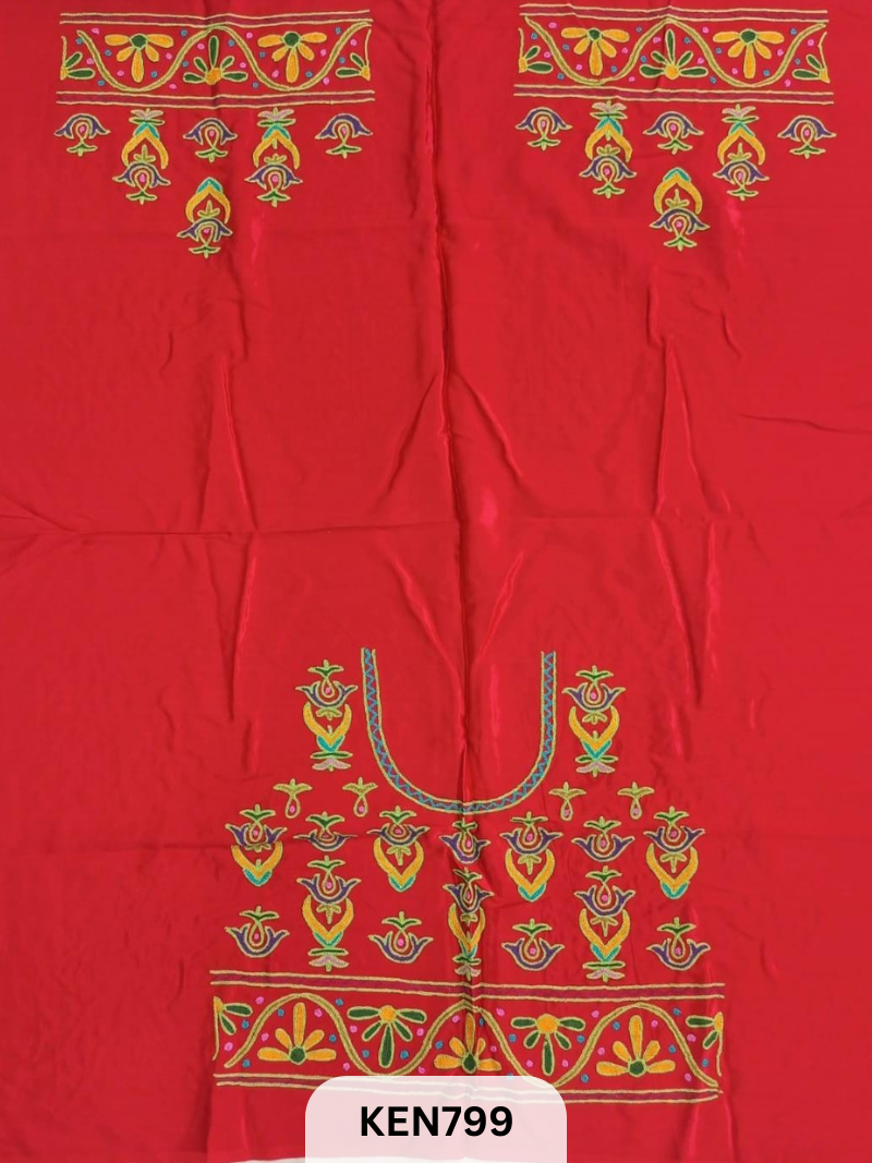 MASHRU HANDWORK BLOUSE PIECE
