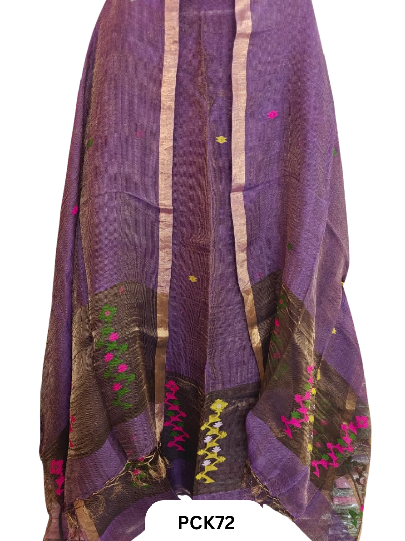 Pure Linen silk Salwar 2pcs Set