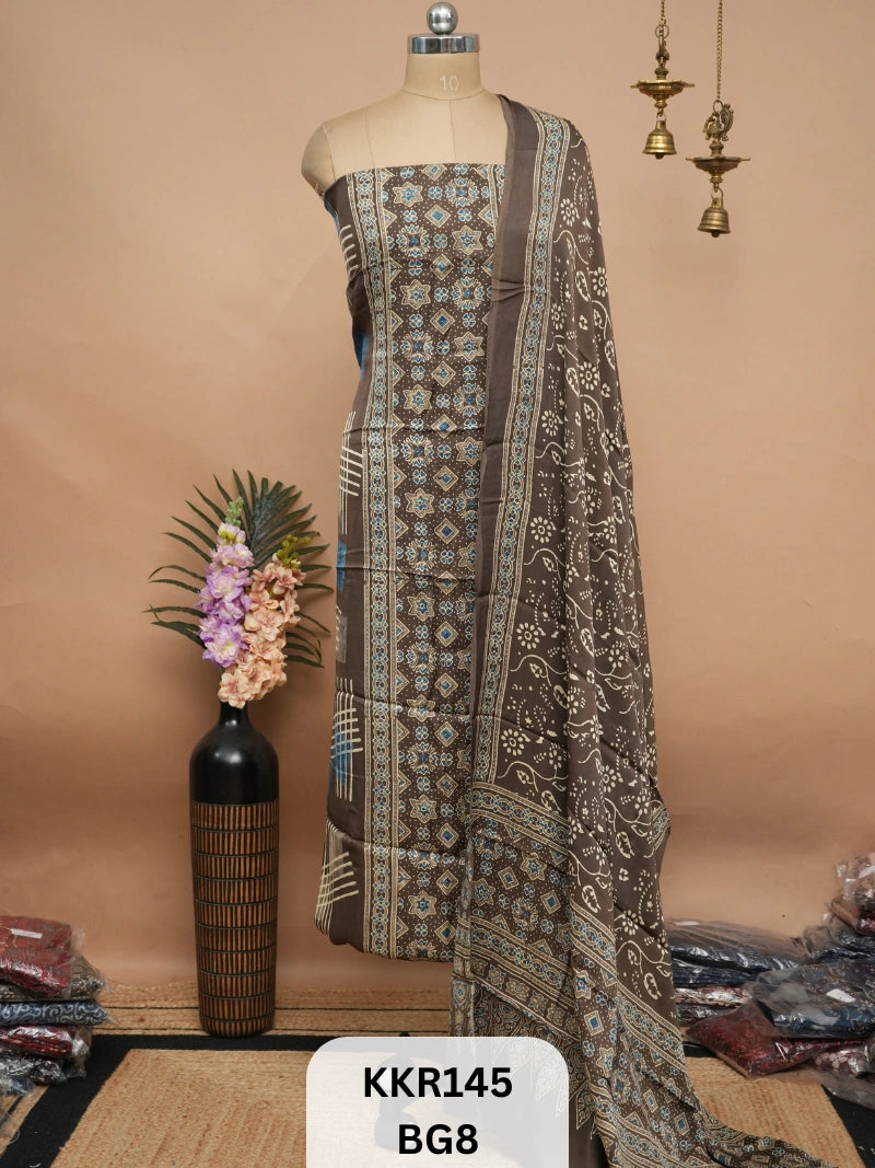 MODAL AJRAKH SALWAR SUIT