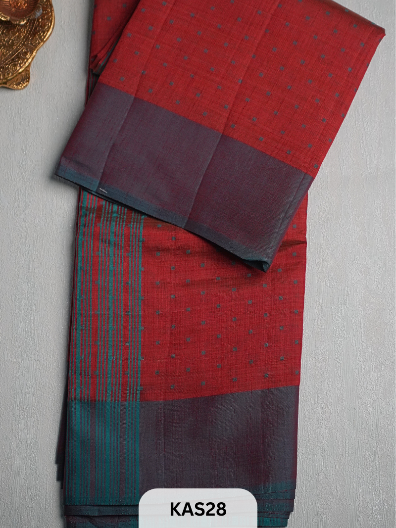 DUPION TUSSAR SAREE