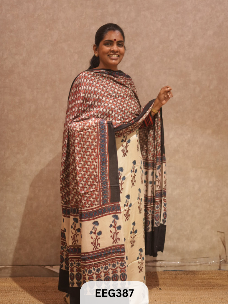 AJRAKH MODAL 2 PCS-UNSTITCHED