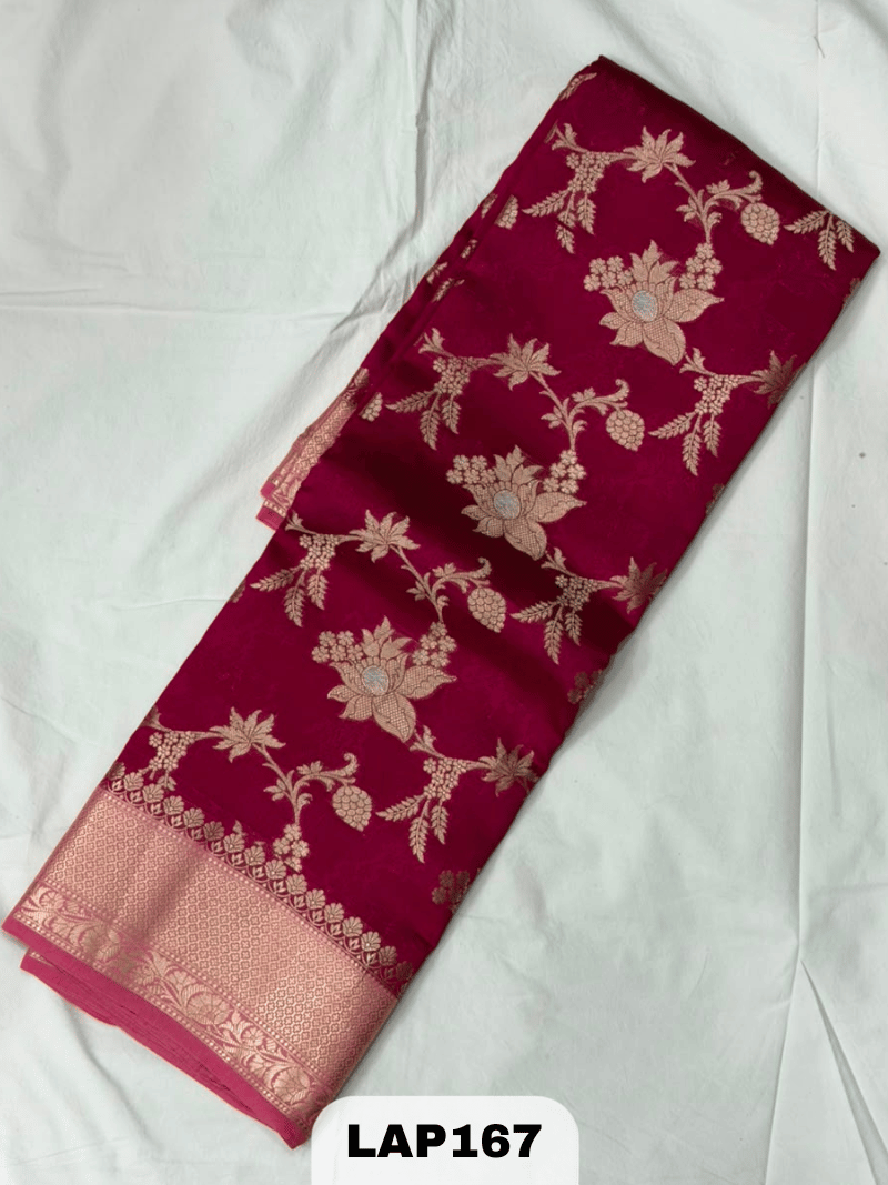 BANARAS KORA DUPION SILK SAREE