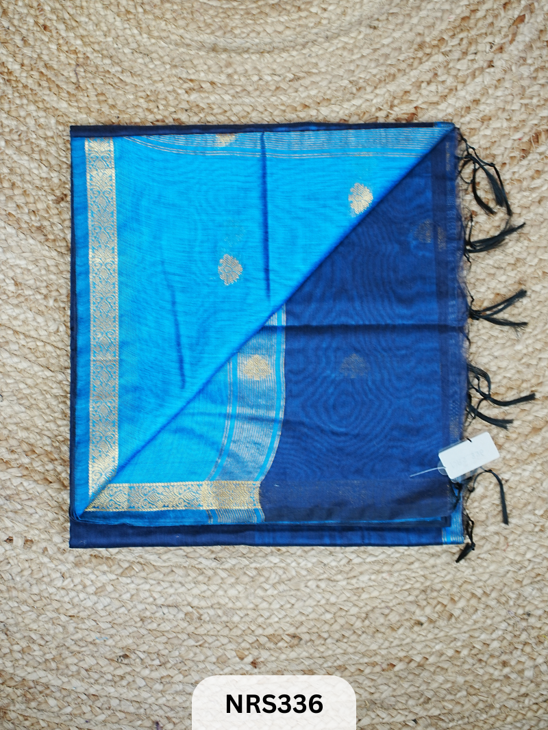 CHANDERI INSPIRED MAHESWARI SAREE