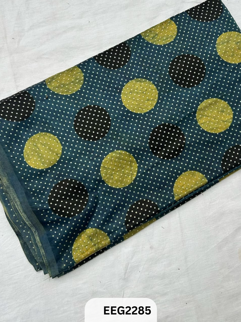 MASHRU AJRAKH FABRIC PRINT-1 MTR