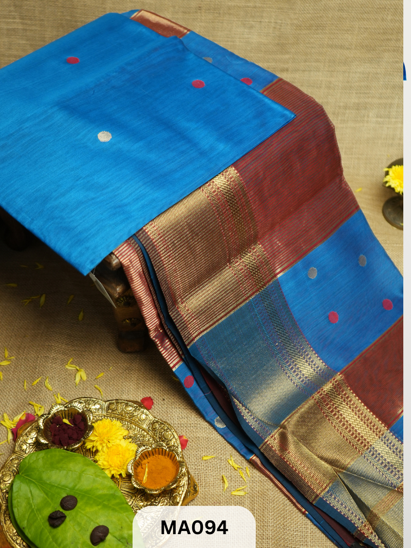 Pure Maheswari Silk Saree