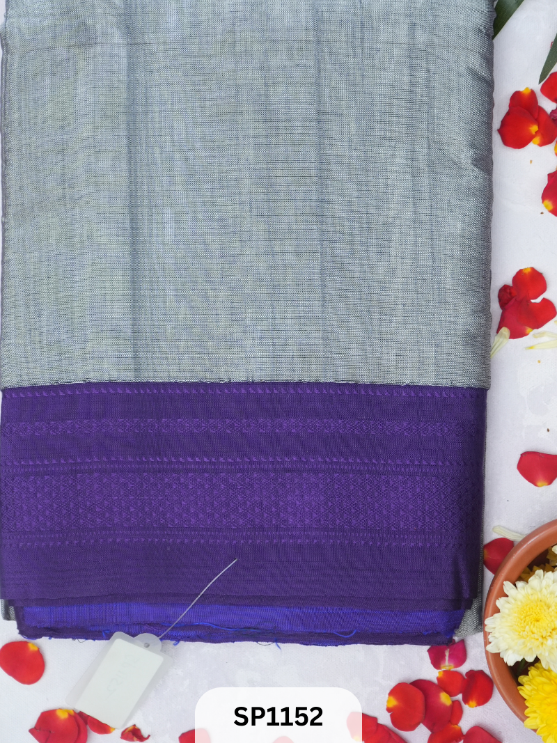 Cotton Viscose Saree-5