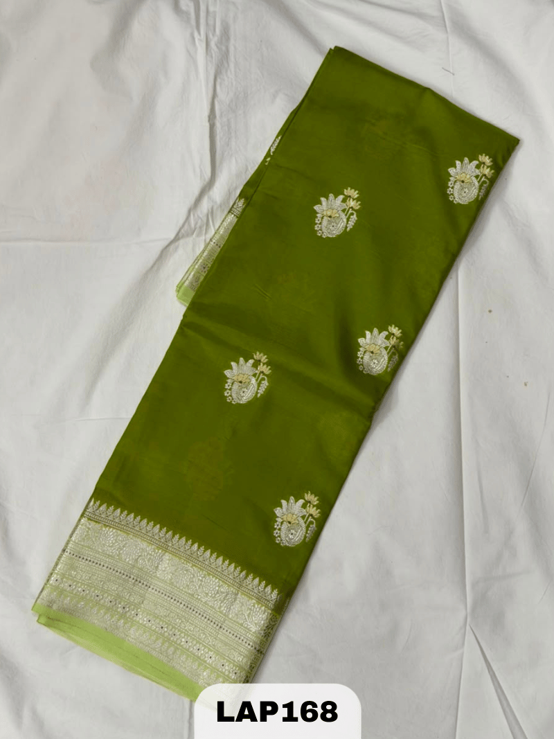 BANARAS KORA DUPION SILK SAREE
