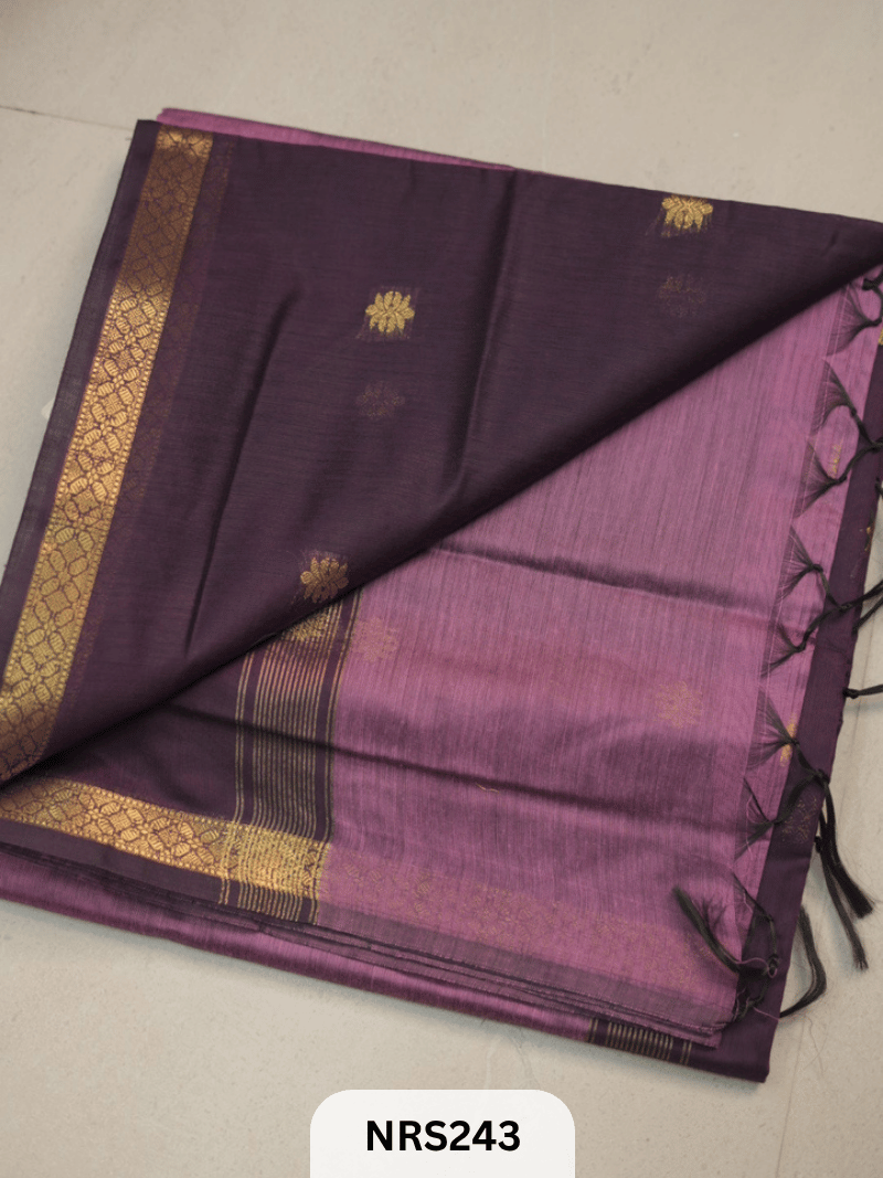 CHANDERI INSPIRED MAHESWARI SAREE
