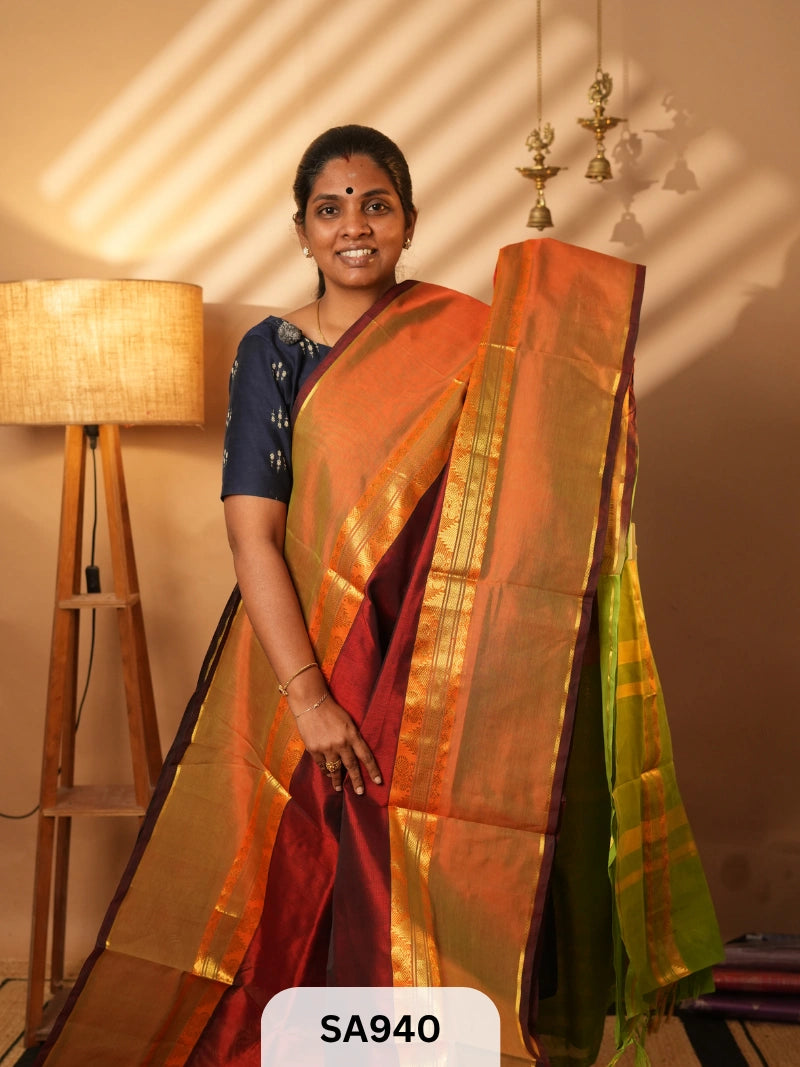 PURE HANDLOOM SILK COTTON SAREE