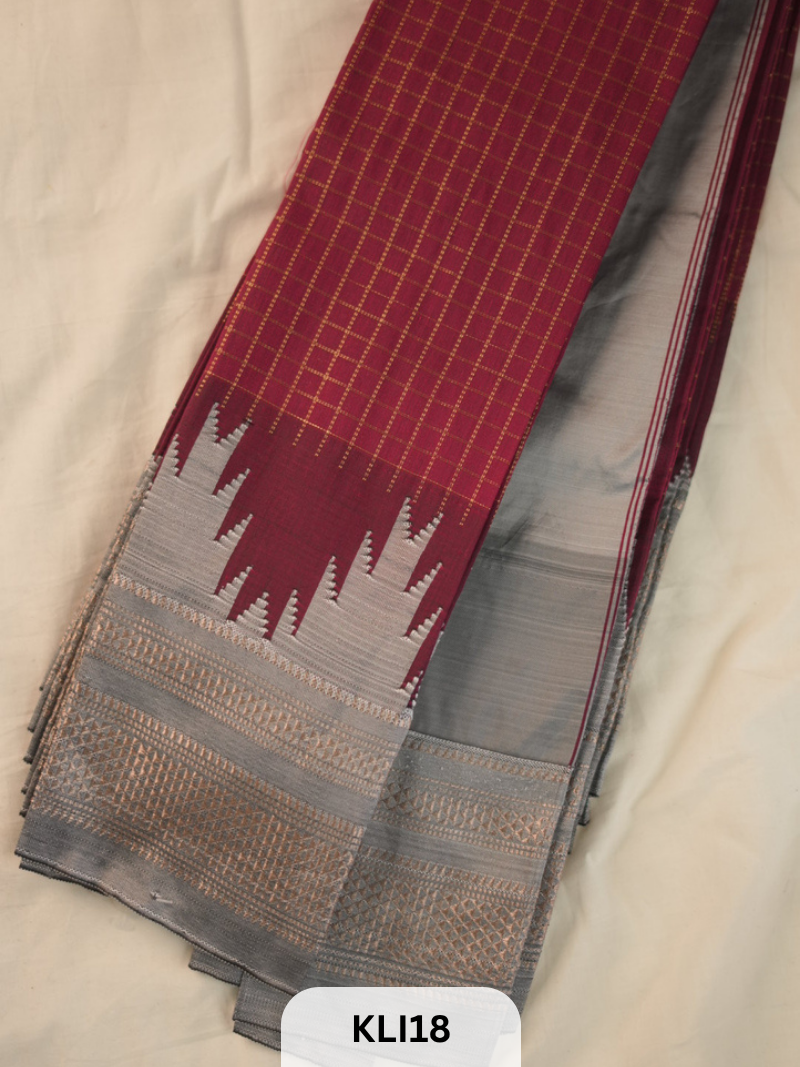 ILKAL SAREES - HANDLOOM
