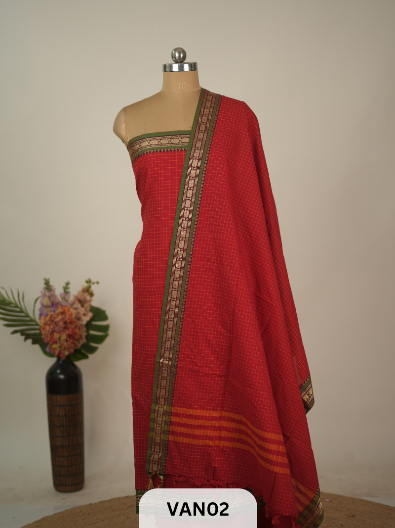 NARAYANPET MERCERISED SOFT COTTON SALWAR SUIT