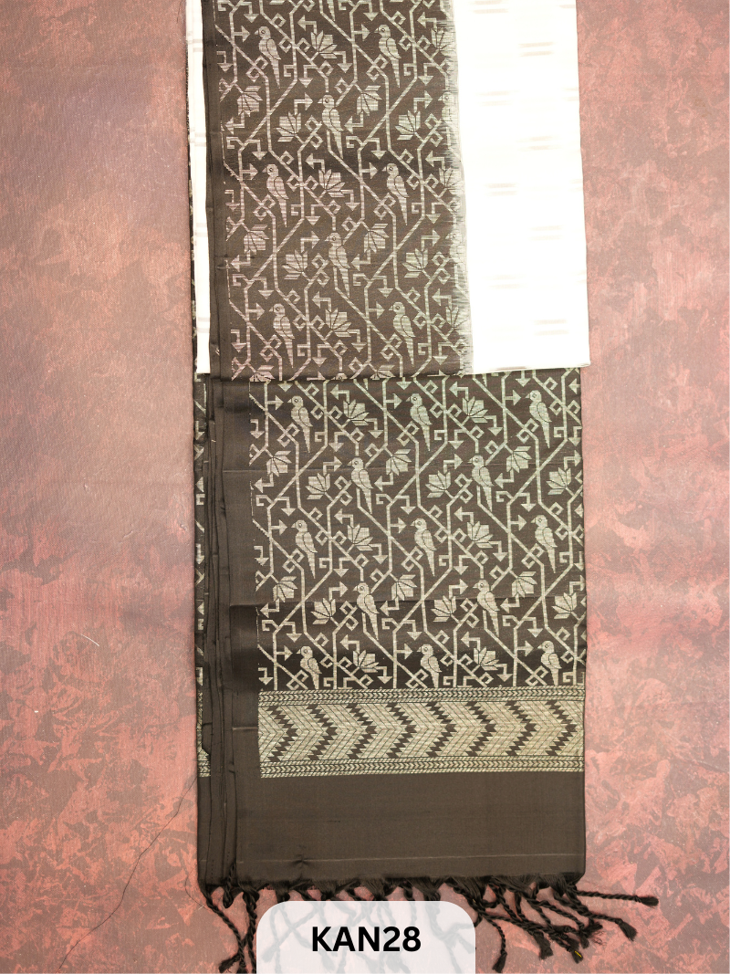 KANCHIPURAM PURE SOFT SILK