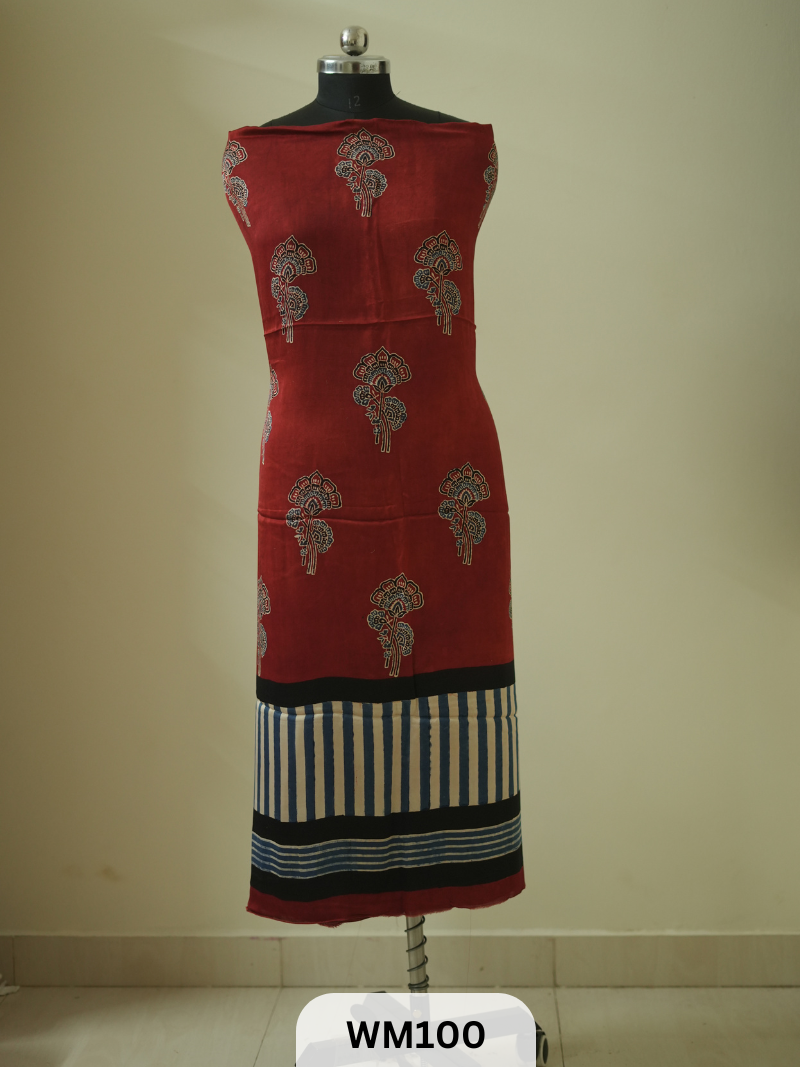 MODAL AJRAKH HANDBLOCK 2.5MTS TOP