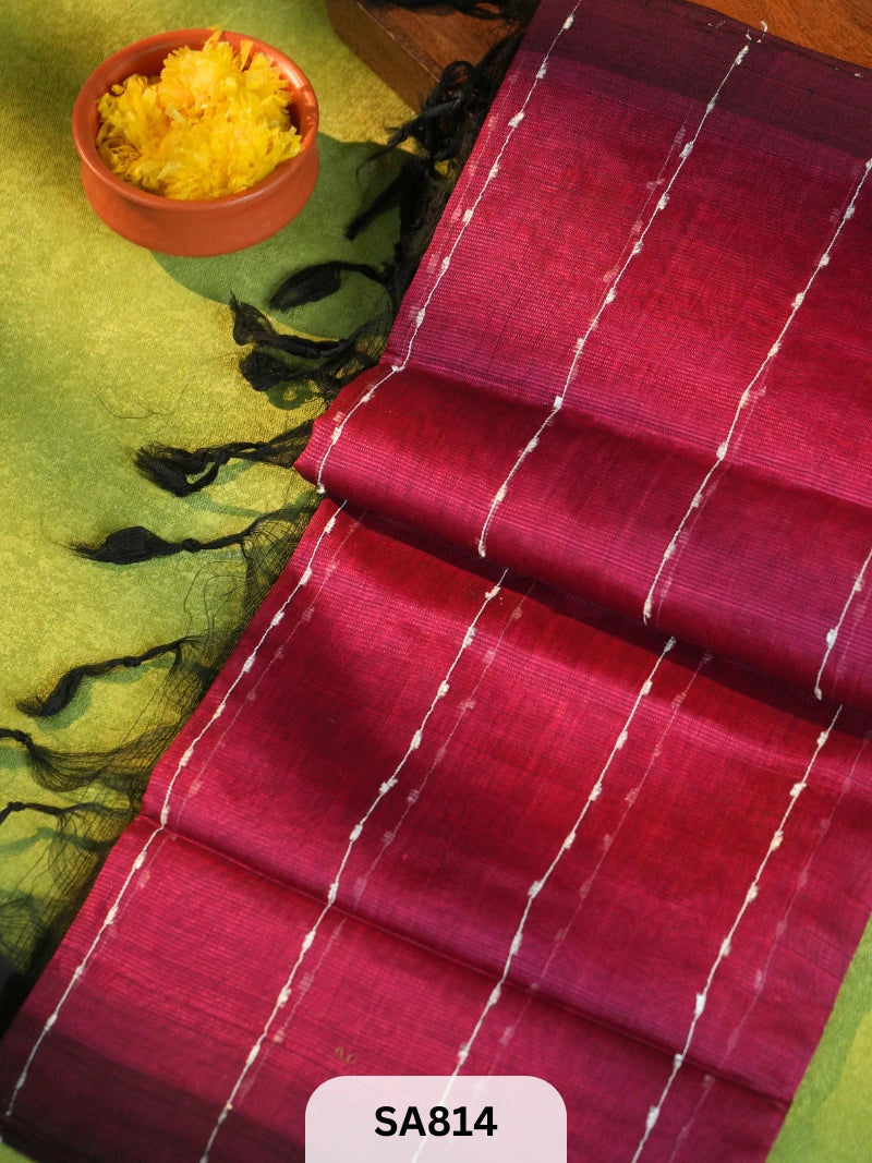 MANGALGIRI PATTU JUTE BUTTA SAREES