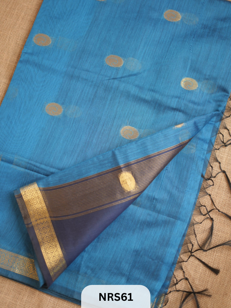 CHANDERI INSPIRED MAHESWARI SAREE