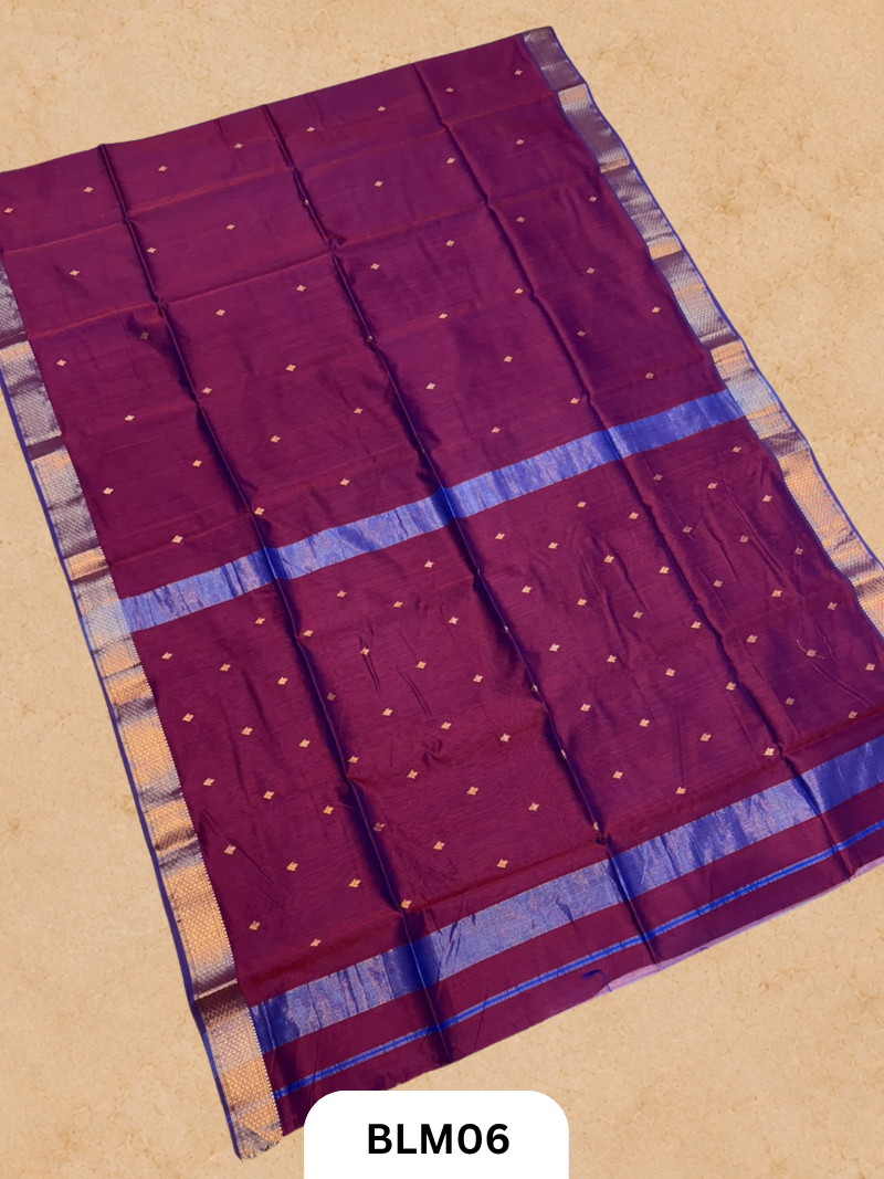 Diya Butti And Border Shaded Saree