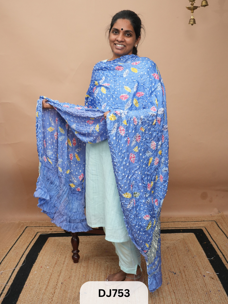 BANDHANI MULTI COLOUR DUPATTA