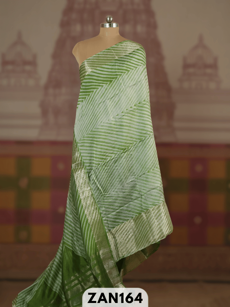 SHIBORI WITH KORA TUSSAR BANARASI SAREE