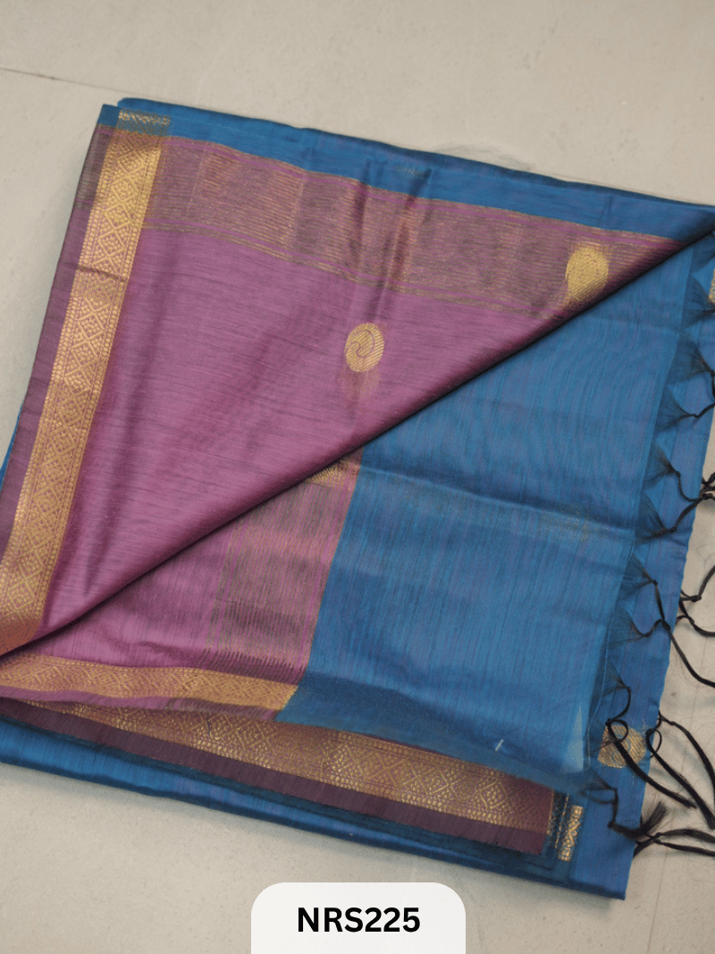 CHANDERI INSPIRED MAHESWARI SAREE