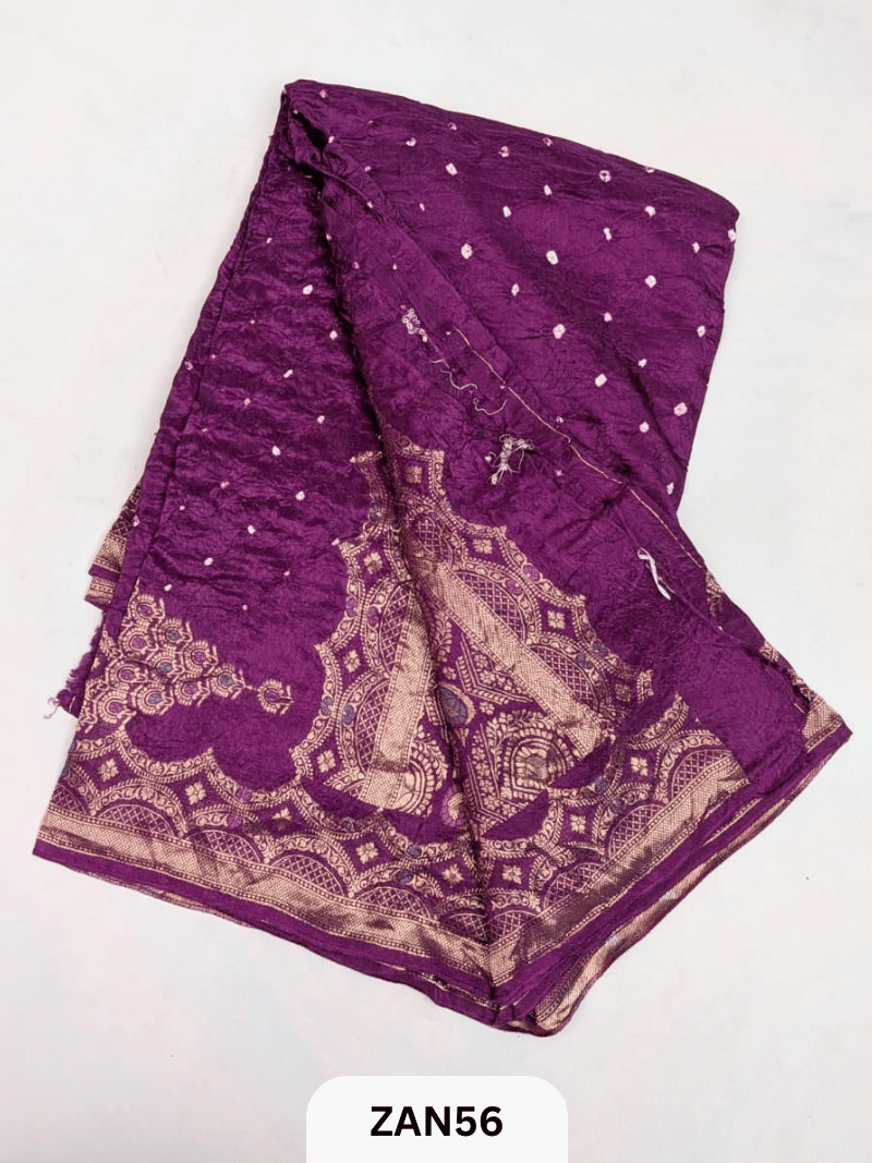BANARASI WITH BANDHINI SAREE