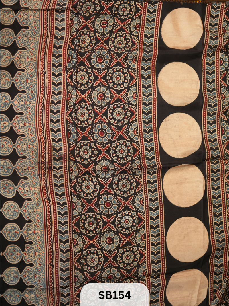 CHENNURI SILK WITH KANCHI BORDER