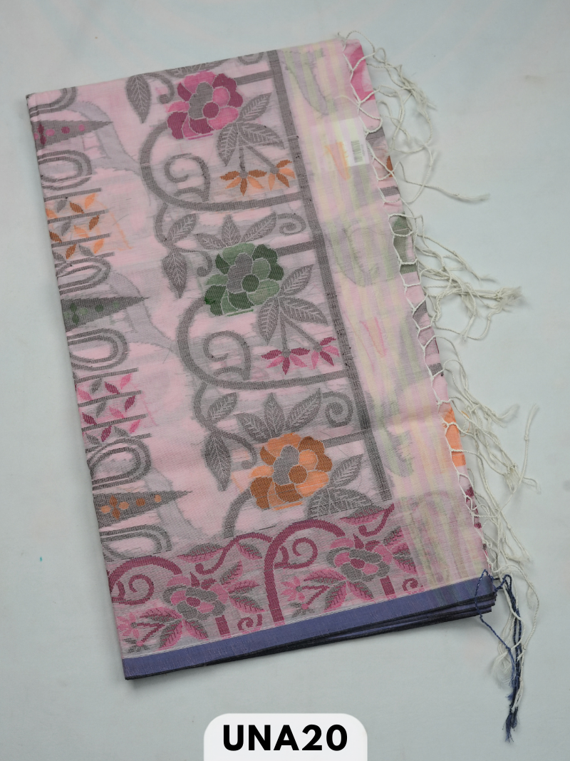 Bangladesh dhakai handloom saree with tassels