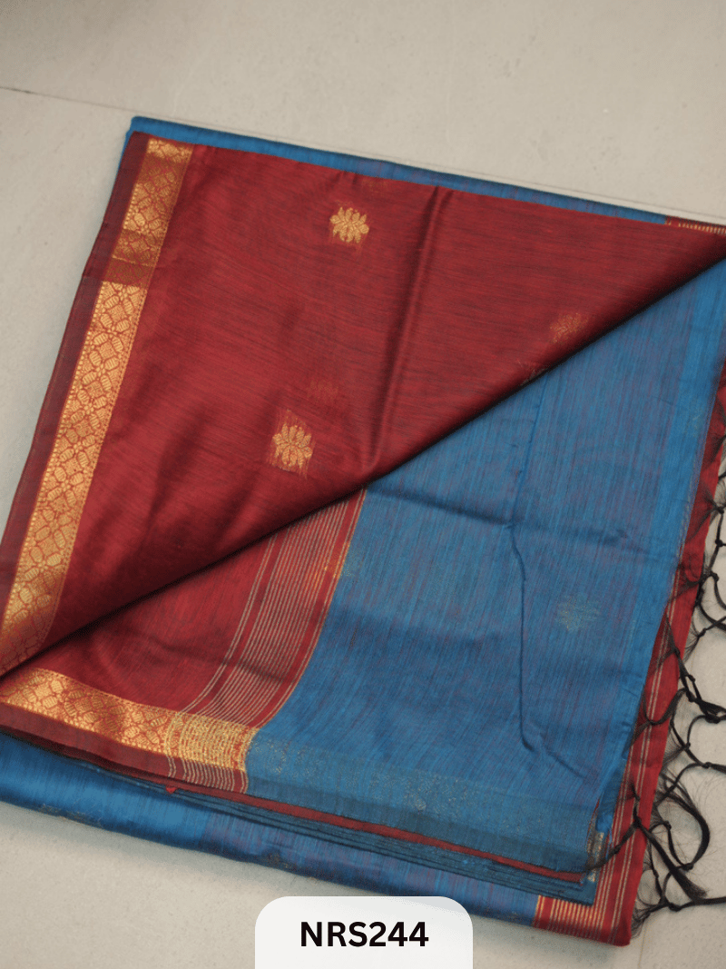 CHANDERI INSPIRED MAHESWARI SAREE