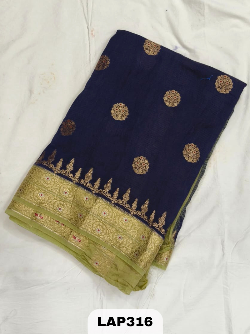 Banaras dupion raw silk saree