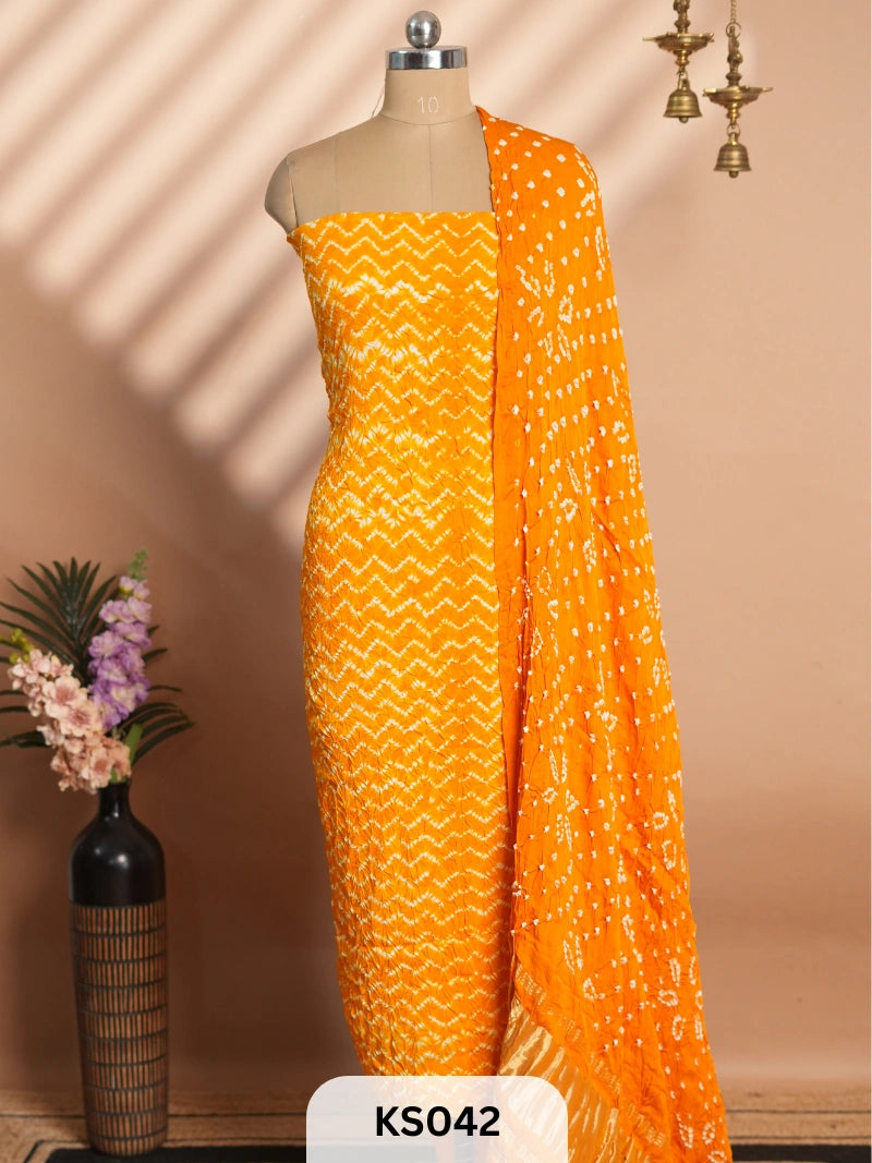 BANDHINI SALWAR SUIT - 2PC SUIT