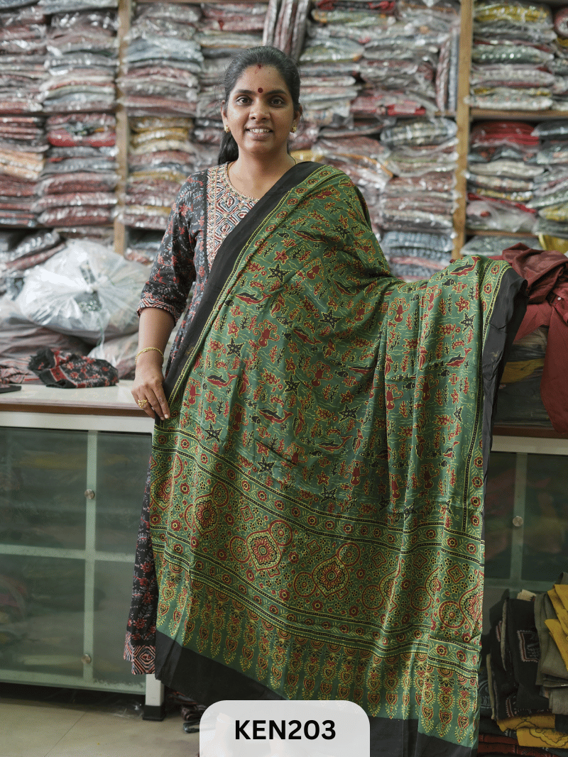 MODAL AJRAKH NATURAL PROCESS DUPPATA
