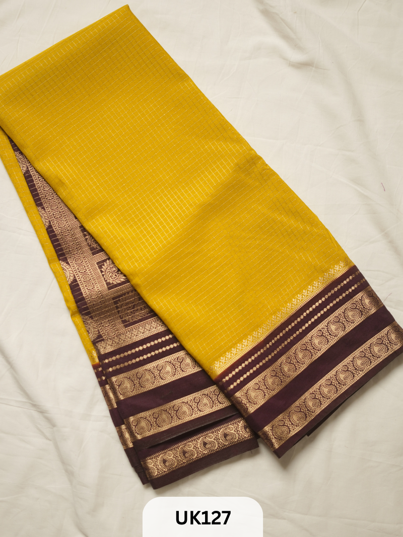 MYSORE SEMI CREPE SAREE