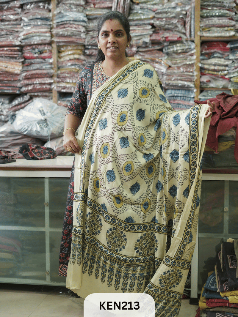 MODAL AJRAKH NATURAL PROCESS DUPPATA