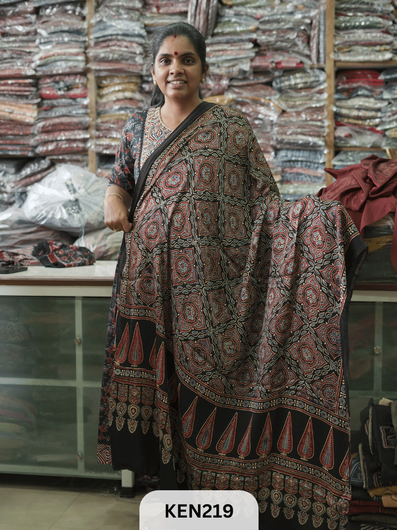 MODAL AJRAKH NATURAL PROCESS DUPPATA
