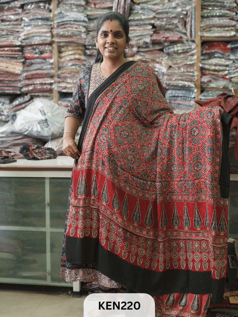 MODAL AJRAKH NATURAL PROCESS DUPPATA