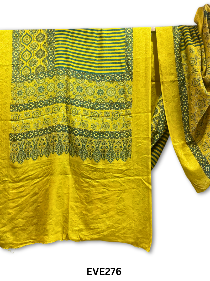 Dola Silk Ajrakh Saree