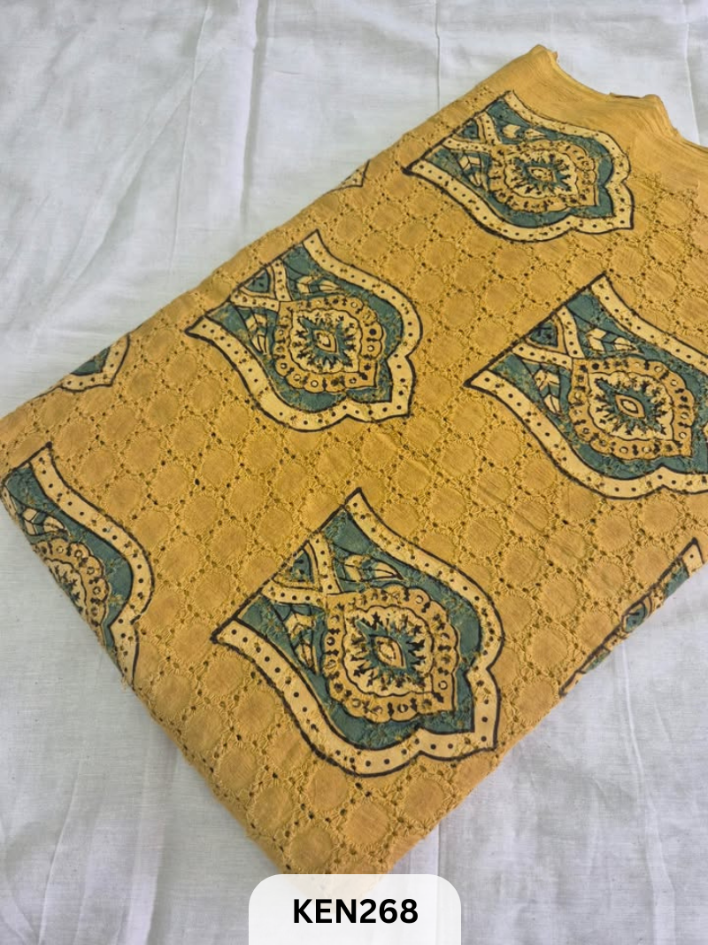 HAKOBA NATURAL HANDBLOCK PRINT-1 MTR