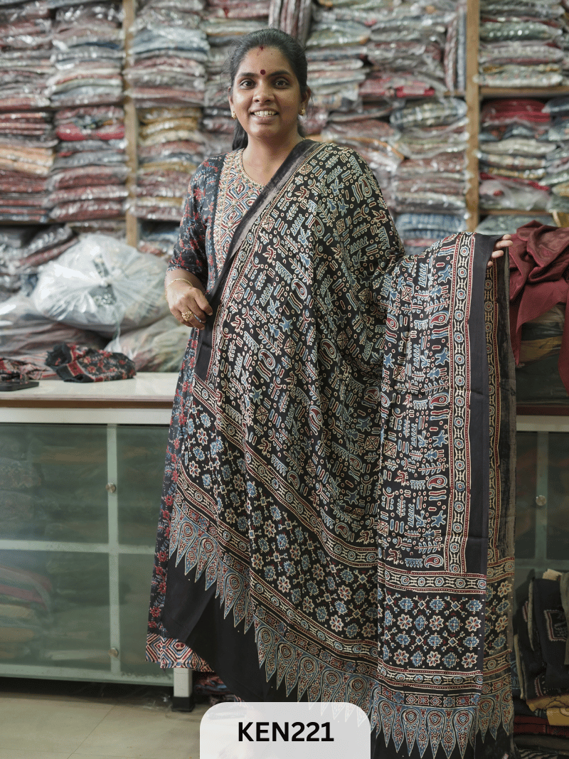 MODAL AJRAKH NATURAL PROCESS DUPPATA