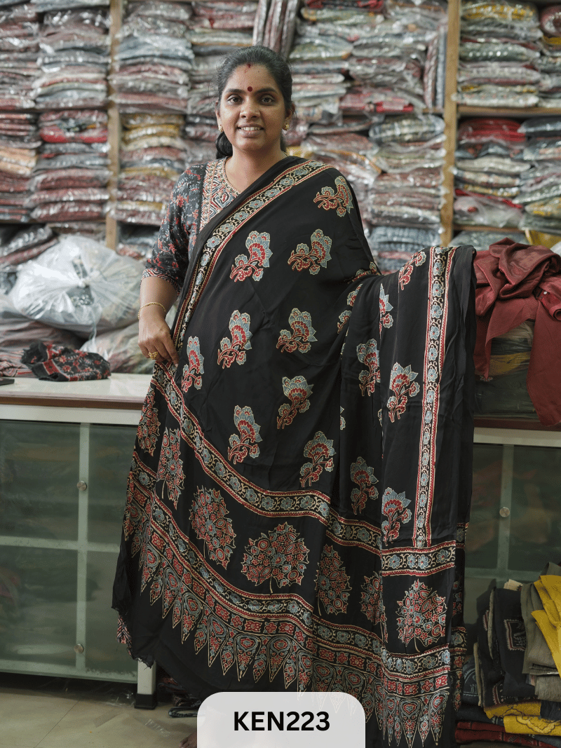 MODAL AJRAKH NATURAL PROCESS DUPPATA