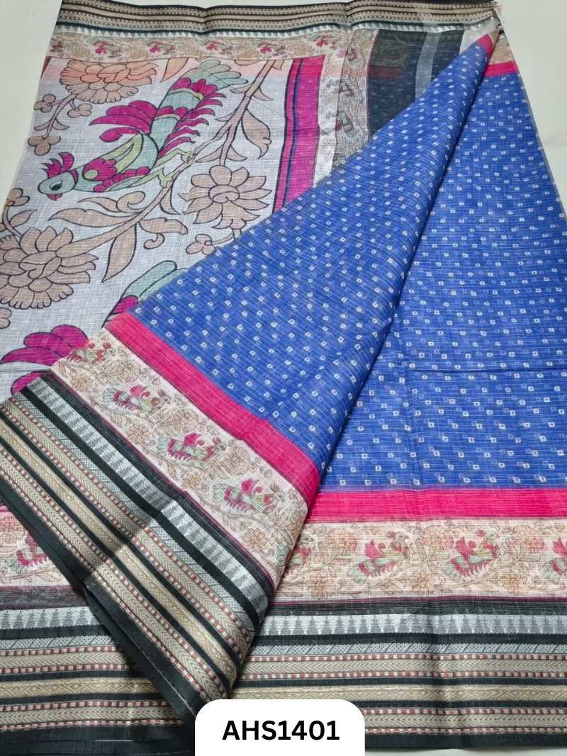 Pure Kota Cotton Digital Print Saree