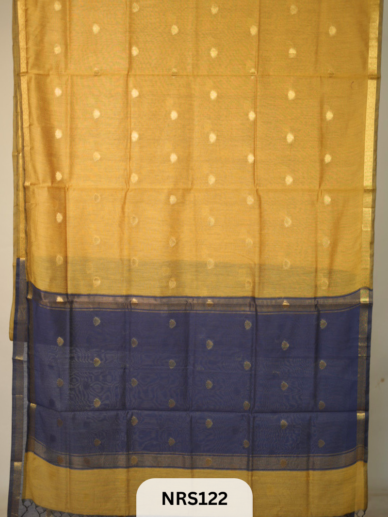 CHANDERI INSPIRED MAHESWARI SAREE