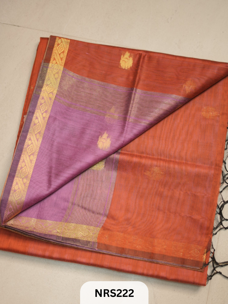 CHANDERI INSPIRED MAHESWARI SAREE