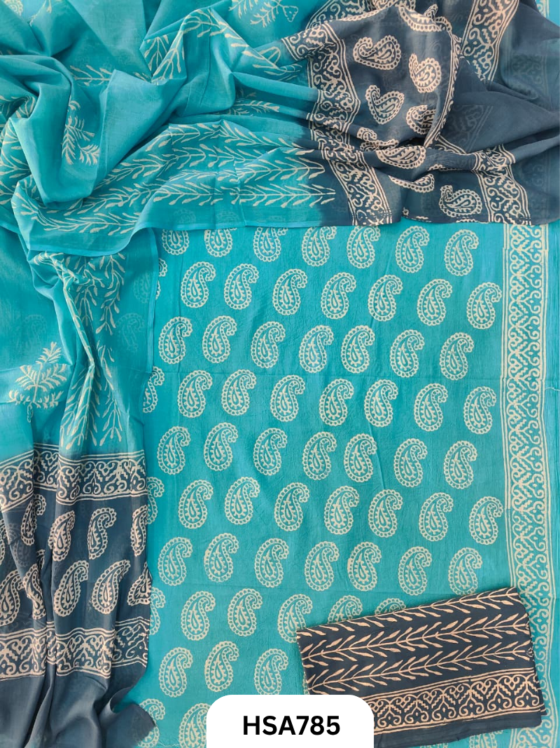 Exclusive Discharge Print Salwar Suit 3pcs
