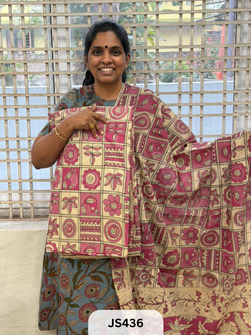 KALAMKARI MAL COTTON SALWAR SUIT