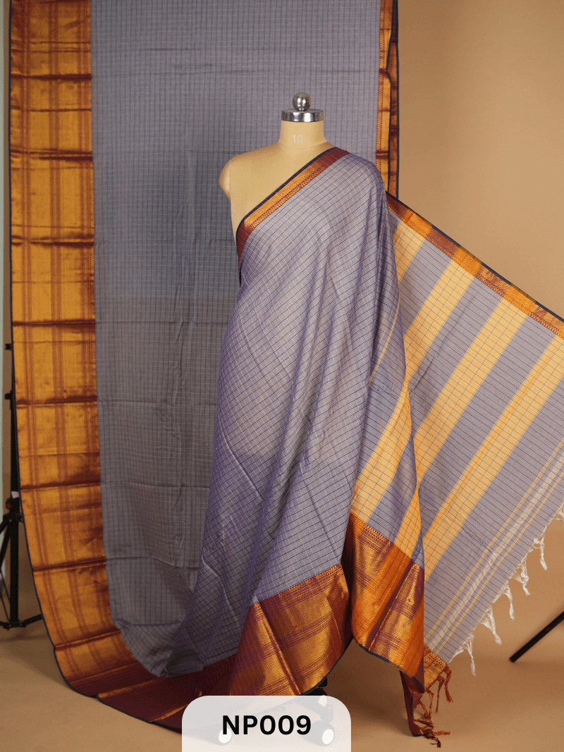 Narayanipet cotton sarees with Big Border Saree Story with Shanmuga Priya